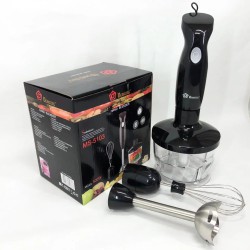 Блендер DOMOTEC MS-5103 3в1 погружной, 500 Вт, ручной погружной блендер, электрический блендер