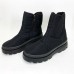 Челсі жіночі 37р 23.5см чорні, Жіночі черевики з нейлону, Жіночі черевики зі штучним хутром - фото 3