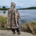 Якісний дощовик пончо (плащ-палатка) мультикам тактичний зміцнений камуфляж - фото 6