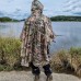 Якісний дощовик пончо (плащ-палатка) мультикам тактичний зміцнений камуфляж - фото 7