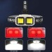 Ліхтар налобний акумуляторний Bailong HX-816S 2COB(white+red) із сенсорним датчиком вологозахист (арт. 26703) - фото 4