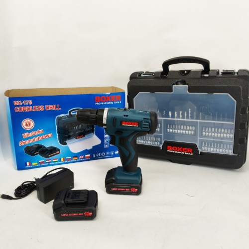 Портативний акумуляторний шуруповерт Boxer BX-175 18В