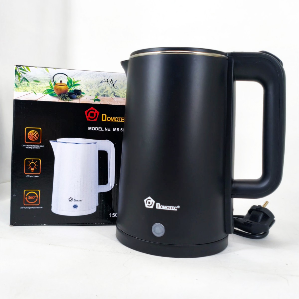 Электрочайник Domotec MS-5028 1.8л 1800Вт (арт. 14364)