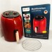 Электро Фритюрница безмасляная Rainberg RB-2318 3800Вт с съёмной корзиной 8.5л до 30 мин Red - фото 2