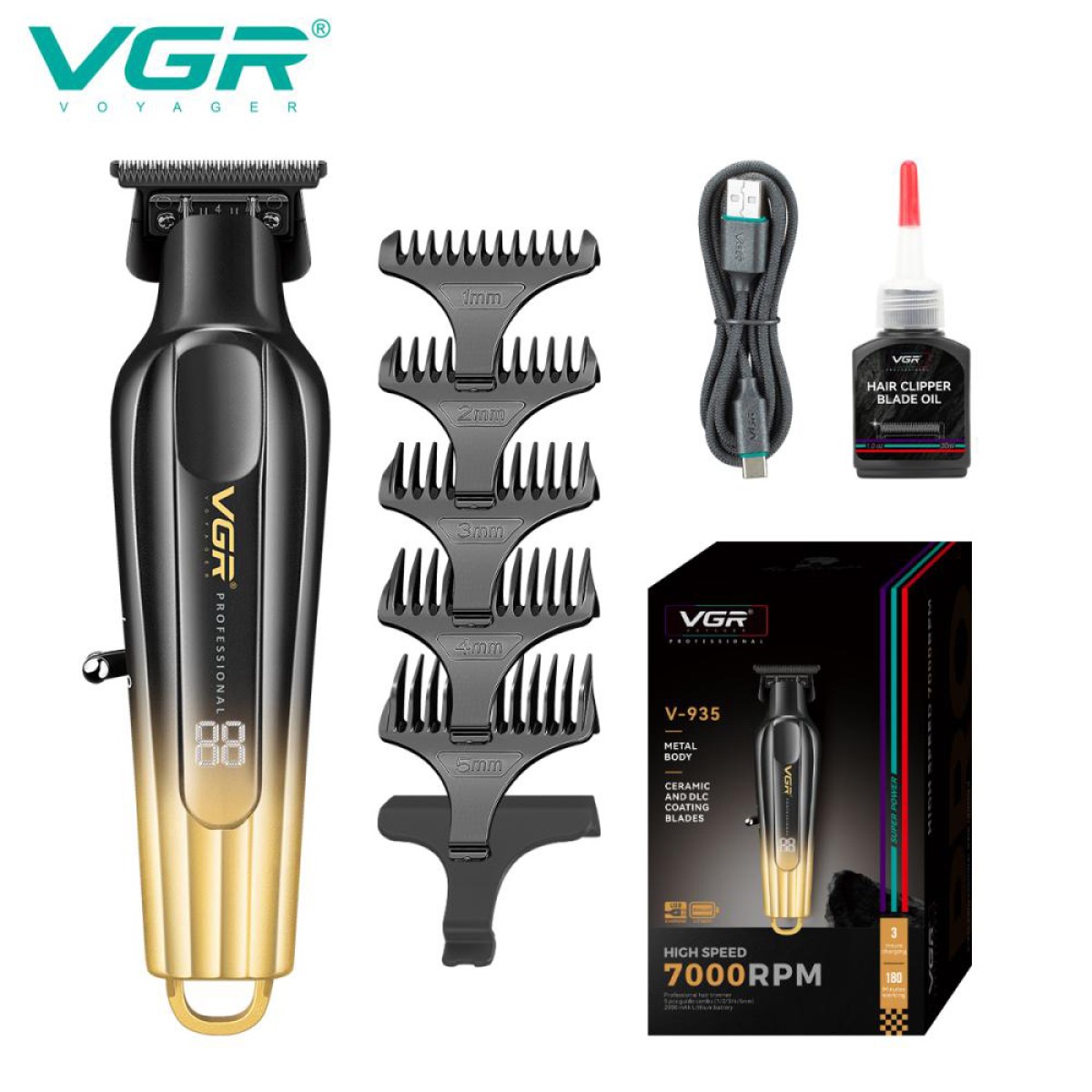 Триммер VGR V-935 GOLD (арт. 13696)