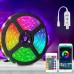 Светодиодная лента USB 6060 5м с динамическими режимами Светодиодное RGB освещение на самоклейке с пультом - фото 3
