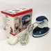 Отпариватель Mini Steam Iron HT-558B, Утюг электрический паровой, Паровой утюг для одежды. Цвет: синий