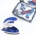 Отпариватель Mini Steam Iron HT-558B, Утюг электрический паровой, Паровой утюг для одежды. Цвет: синий - фото 4