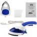 Отпариватель Mini Steam Iron HT-558B, Утюг электрический паровой, Паровой утюг для одежды. Цвет: синий - фото 5