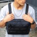 Тактическая нагрудная сумка с Cordura 1000D, мужская разгрузка черная (арт. 11042) - фото 10