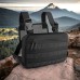 Тактическая нагрудная сумка с Cordura 1000D, мужская разгрузка черная (арт. 11042) - фото 104