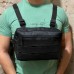 Тактическая нагрудная сумка с Cordura 1000D, мужская разгрузка черная - фото 12