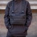 Тактическая нагрудная сумка с Cordura 1000D, мужская разгрузка черная (арт. 11042) - фото 26