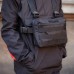 Тактическая нагрудная сумка с Cordura 1000D, мужская разгрузка черная (арт. 11042) - фото 27