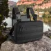 Тактическая нагрудная сумка с Cordura 1000D, мужская разгрузка черная