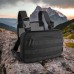 Тактическая нагрудная сумка с Cordura 1000D, мужская разгрузка черная (арт. 11042) - фото 37