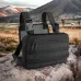 Тактическая нагрудная сумка с Cordura 1000D, мужская разгрузка черная
