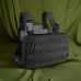 Тактическая нагрудная сумка с Cordura 1000D, мужская разгрузка черная (арт. 11042) - фото 43