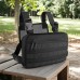 Тактическая нагрудная сумка с Cordura 1000D, мужская разгрузка черная (арт. 11042) - фото 44
