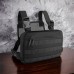 Тактическая нагрудная сумка с Cordura 1000D, мужская разгрузка черная (арт. 11042) - фото 60