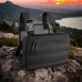 Тактическая нагрудная сумка с Cordura 1000D, мужская разгрузка черная (арт. 11042) - фото 62