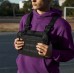 Тактическая нагрудная сумка с Cordura 1000D, мужская разгрузка черная (арт. 11042) - фото 7