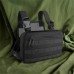 Тактическая нагрудная сумка с Cordura 1000D, мужская разгрузка черная (арт. 11042) - фото 75