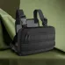 Тактическая нагрудная сумка с Cordura 1000D, мужская разгрузка черная