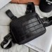 Тактическая нагрудная сумка с Cordura 1000D, мужская разгрузка черная (арт. 11042) - фото 8
