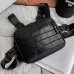 Тактическая нагрудная сумка с Cordura 1000D, мужская разгрузка черная