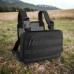 Тактическая нагрудная сумка с Cordura 1000D, мужская разгрузка черная (арт. 11042) - фото 86