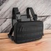 Тактическая нагрудная сумка с Cordura 1000D, мужская разгрузка черная (арт. 11042) - фото 87