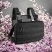 Тактическая нагрудная сумка с Cordura 1000D, мужская разгрузка черная (арт. 11042) - фото 90