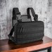 Тактическая нагрудная сумка с Cordura 1000D, мужская разгрузка черная (арт. 11042) - фото 92