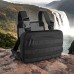 Тактическая нагрудная сумка с Cordura 1000D, мужская разгрузка черная (арт. 11042) - фото 95