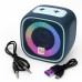 Портативная Bluetooth колонка TG359 7W с RGB подсветкой, аккумуляторная колонка для музыки. Цвет: синий - фото 18