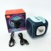 Портативна Bluetooth колонка TG359 7W з підсвічуванням RGB, акумуляторна колонка для музики. Колір: синій - фото 2