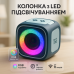 Портативная Bluetooth колонка TG359 7W с RGB подсветкой, аккумуляторная колонка для музыки. Цвет: синий - фото 20