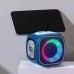 Портативна Bluetooth колонка TG359 7W з підсвічуванням RGB, акумуляторна колонка для музики. Колір: синій - фото 3