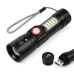 Ліхтар SY-1903C-P50+SMD+RGB Alarm, ЗУ USB, кишеньковий ліхтар із usb зарядкою, надпотужний ліхтарик - фото 16