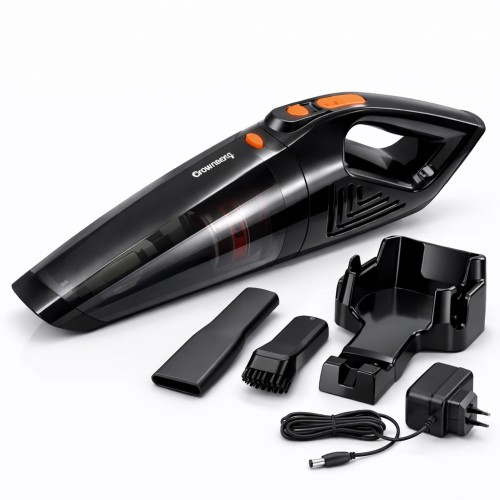 Автомобільний пилосос акумуляторний Crownberg CB-677 150Вт 2000мАч миючий фільтр LED підсвічування