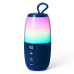 Портативна колонка TG644 5W з RGB підсвічуванням та ремінцем, музичні колонки для вулиці. Колір: синій - фото 12