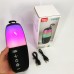 Портативна колонка TG644 5W з RGB підсвічуванням та ремінцем, блютуз колонка з акумулятором. Колір: чорний - фото 2