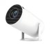 LED Проектор для дому портативний Смарт з WiFi, Bluetooth, Android 11, білий, 1280х720р - фото 5
