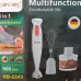 Блендер 3в1 Rainberg RB-2243 500W погружной блендер измельчитель для молочных коктейлей. Цвет: белый