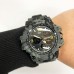 Часы наручные мужские SKMEI 1155BCMGY, армейские часы противоударные. Цвет: серый камуфляж - фото 12