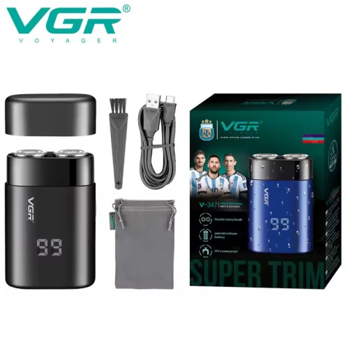 Електробритва VGR V-347. Колір: чорний