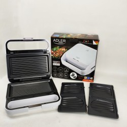 Бутербродница Adler AD 3070 2в1 1100Вт White