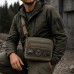 Мужская тактическая сумка EDC Cordura 600D, сумка для патчей 25×20×5,5 см хаки - фото 2