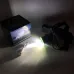 Фонарь налобный SH-T808-2XPE-20SMD-white/red с датчиком движения, мощный налобный фонарь для рыбалки